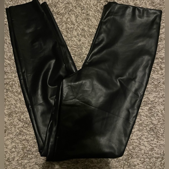 Faux Leather Pants - Picture 1 of 2
